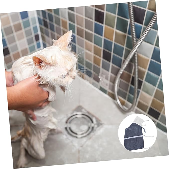 Bath Bag for Cats Cat Grooming Bag Pet Bathing Accessory Breathable Scratch