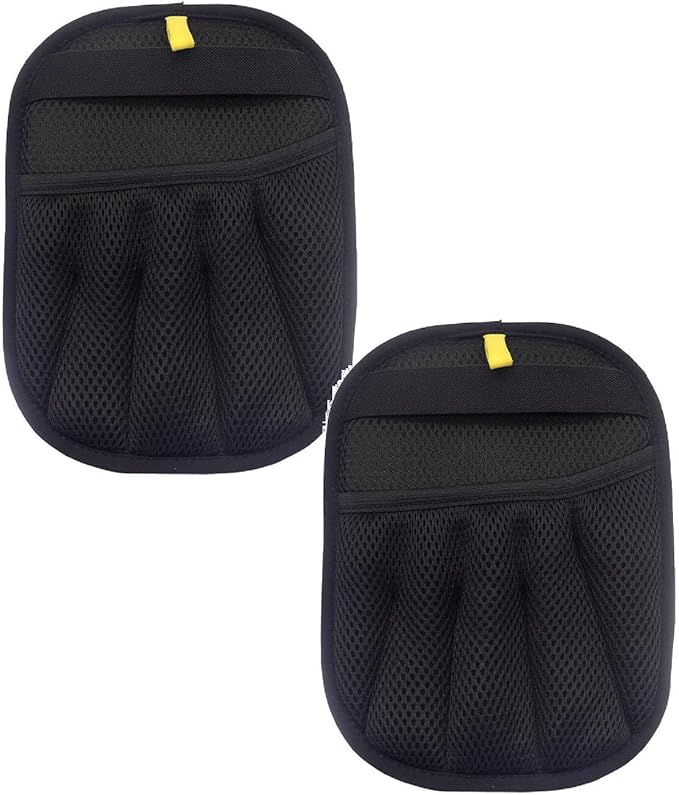 Pet Hair Remover Gloves, Reusable Electrostatic Magic Brush, Cat Dog Grooming Glove for Pets, Carpet, Couch, Car Seat, Clothing, Gentle Grooming and Hair Remover Tool (Black#2Pcs)