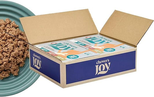 Chewer´S Joy - Wet Cat Food - Variety Pack – 3 Flavors: Tuna & Salmon, Tuna & Chicken, Tuna & Turkey – Natural Pâté – High Protein – Grain Free – Rich in omega-3s for Skin Health - 24 Cans (3 oz)