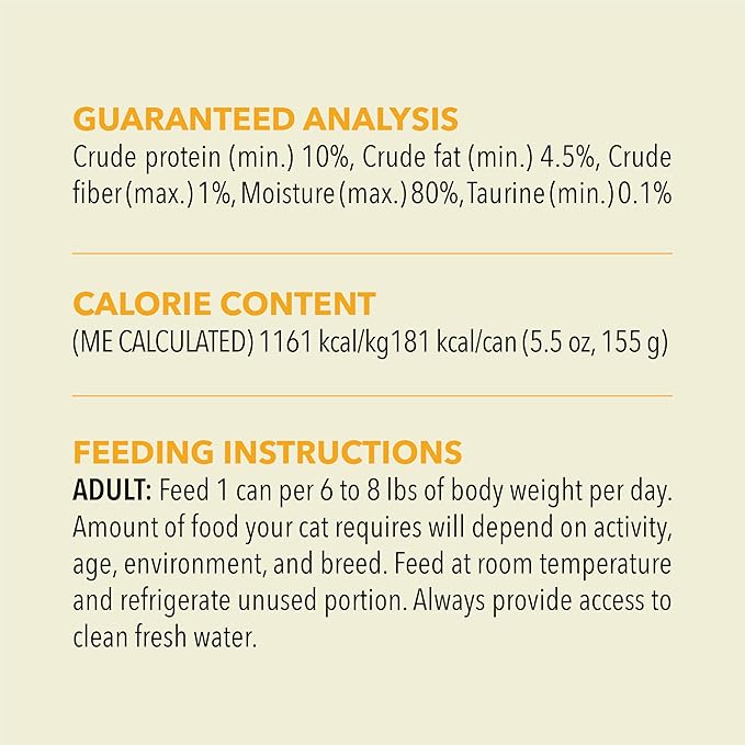 ACANA Premium Pate Wet Cat Food in Bone Broth Chicken + Fish Recipe 5.5oz Cans (12 count)