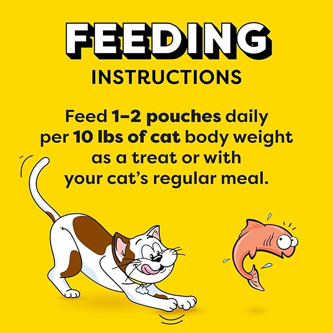 Temptations Creamy Puree Squeezable Lickable Cat Treats, Wet Cat Treats with Salmon, 0.42 oz. Tubes, 4 Count, Pack of 11 (44 Total)