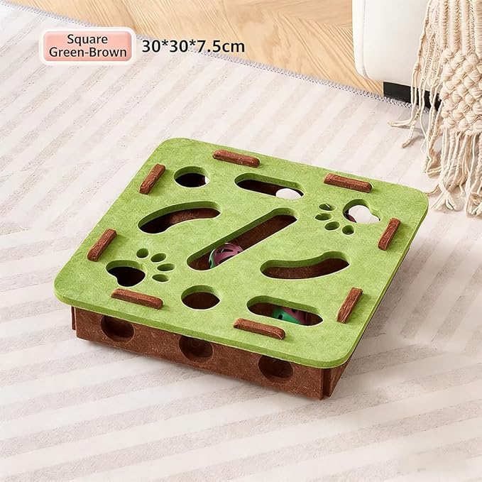 2026 New Cat Nail File Box, Nail File Box for Cats Stress Alternative to Clippers and Grinders, Sandpaper Inside for Indoor Cats Scratching for Indoor Cat (A-1)