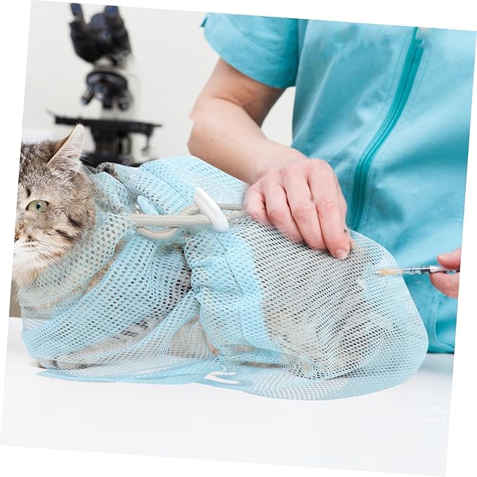 BESPORTBLE 1Pc Cat Grooming Pouch Scratch Pet Bag for Bathing Medicine Nail Trimming and More Durable Fast Dry Wear Resistant