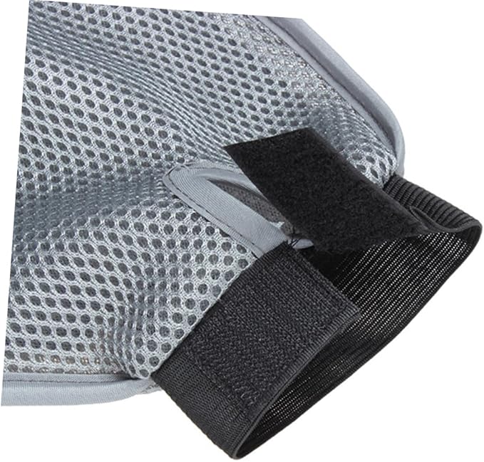 Pet Grooming Glove Mitt for Dogs Cats Deshedding Brush Massage Tool Glove Gentle for Types of Fur