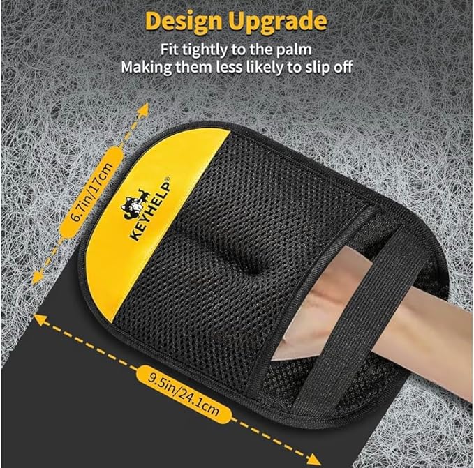 Pet Hair Removal Glove for Dogs & Cats, Newly Upgraded Reusable Electrostatic Pet Hair Glove, Pet Hair Remover Tool for Clothing, Couch, Bed, Carpet, Car Seat