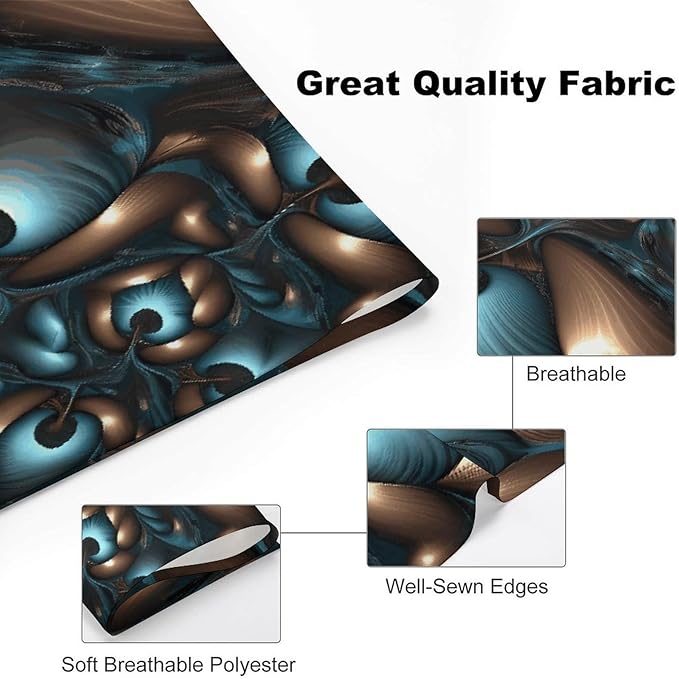 Dog Bandana Spring Pet Scarf Adjustable Triangle Abstract Blue Brown Printing Dog Bib Washable Polyester Puppy Bandana for Small Medium Large Dogs Cat Birthday Party Supplies