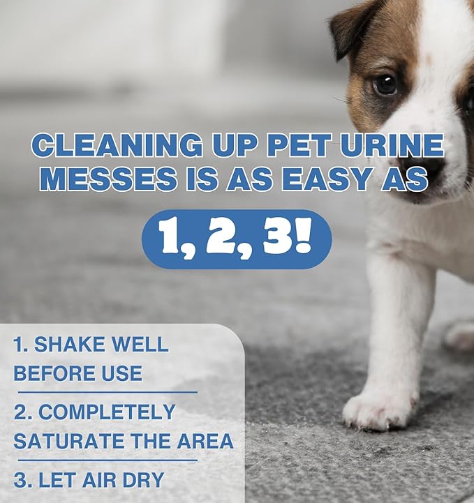 Instantly Pet Urine Odor Remover - Cleaner, Neutralizer, & Eliminator of Cat & Dog Pee Odor on Carpets, Rugs, Outdoor Rugs, Mattress, Floor, Etc. 32 oz. (1 Quart)