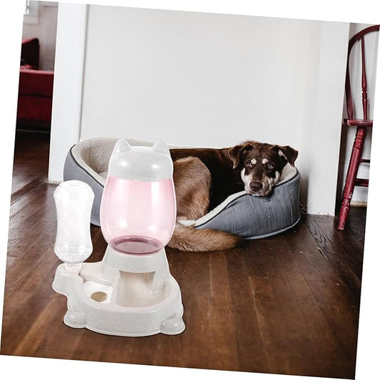BESPORTBLE Automatic Pet Food Dispenser with High Grade Material Smooth Design for Cats and Pet Supply for Convenient Feeding and Portion Control
