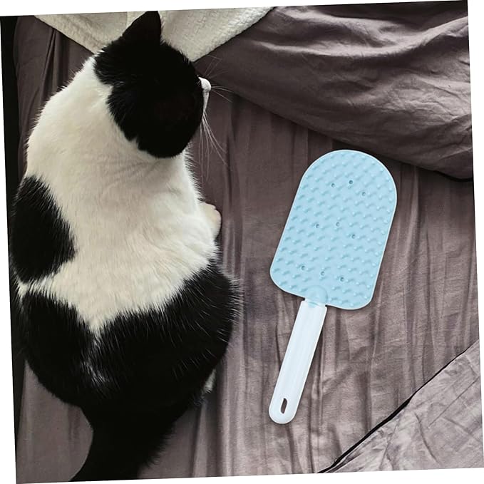 Totority 3pcs Cat Grooming Brushes for Efficient Hair Removal and Deshedding Ergonomic Dual-sided Combs for Indoor Pets Washable Design for Easy Maintenance for Cats and Small Dogs