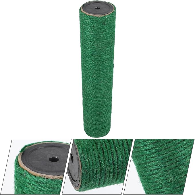 BESPORTBLE Cat Scratching Post Replacement Hemp Rope Sturdy 40cm X 8cm Indoor Kitten Scratch Pole for Cat Climbing Tower