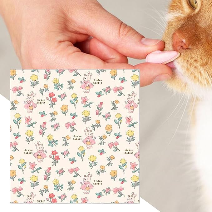 Cat Nail Clippers Wrap - Anti-Scratch Grooming Restraint, Adhesive Pet Holder, Comfortable Anti-Escape Swaddle, Soft Protective Cover | Cute Multi-Functional Wrap for Pet Lovers, Friends, Home