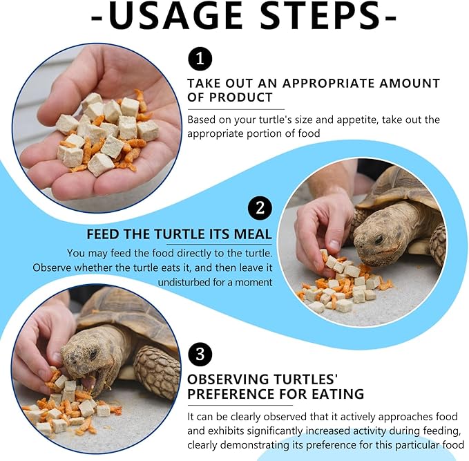 Freeze-Dried Chicken, Duck & Krill for Turtles, Cats & Dogs | 3 oz Canister | Protein-Rich Diet for Aquatic Turtles, Sensitive Stomach Pets & Skin Health (3 oz)