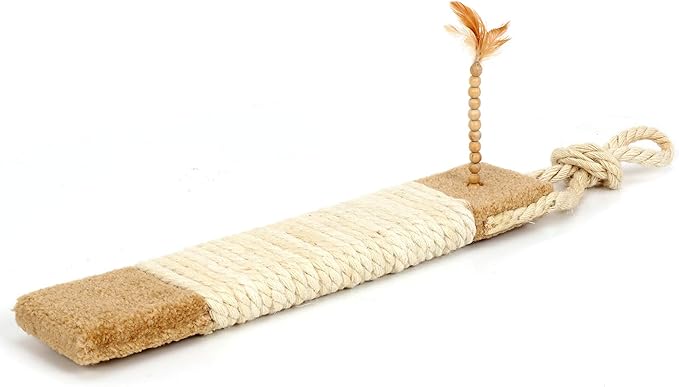 Ware Manufacturing Carpeted Kitty Scratch Surface Door Hanger Post, 19-Inch