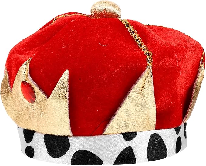 Pet Dog Crown Hat Decorative Cat Crown Party Headwear Birthday Festival Supplies Adjustable One Size