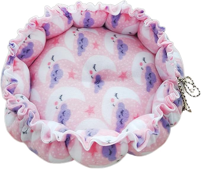 Windproof Warm Pet Bed House Drawstring Design Washable Soft Cushions Kennel for Small Dogs Cats Pet Supplies Houses for Indoor Large Houses for Warm No Heating Pad House Windproof for Winter