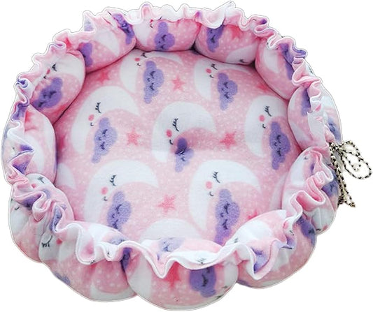 Windproof Warm Pet Bed House Drawstring Design Washable Soft Cushions Kennel for Small Dogs Cats Pet Supplies Dog Sleeping Outside Dog Sleeping Indoor