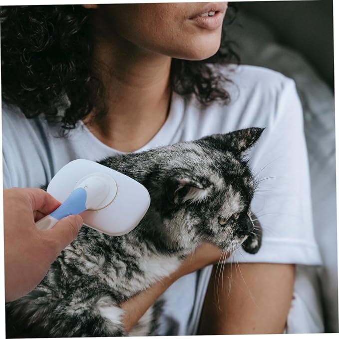 TOYANDONA 1Pc Pet Massage Comb Portable Grooming Tool for Cats Dogs Hair Removal Needle Comb Design for Daily Use Bathing for Pet Owners