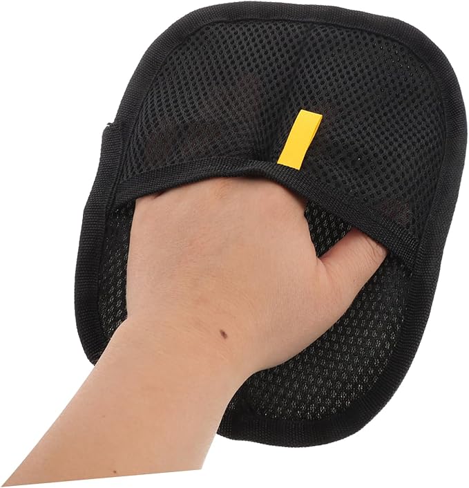 GANAZONO 2pcs Pet Hair Removal Glove Double-Sided Grooming Mitt for Dog Cat Efficient Hair Remover Brush Adhesion Tech Large Cat Grooming Gloves for Dogs