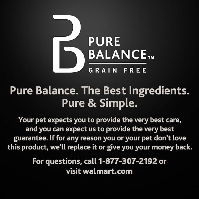 Pure~Balance Grain-Free Wet Dog Food Variety Pack, Chicken Dinner with Peas & Sweet Potatoes and Beef Dinner with Carrots & Sun Dried Tomatoes in Gravy, 3.5 oz Cups - Pack of 12