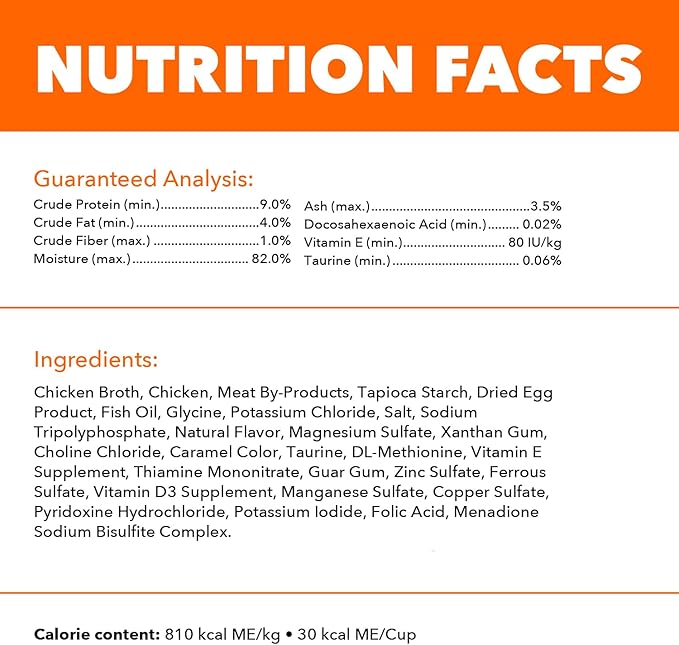 IAMS Perfect Portions Healthy Kitten Grain Free Wet Cat Food Cuts in Gravy,Chicken Recipe,2.6 oz. Easy Peel Twin-Pack Trays (,48 Servings),24 Count (Pack of 2)