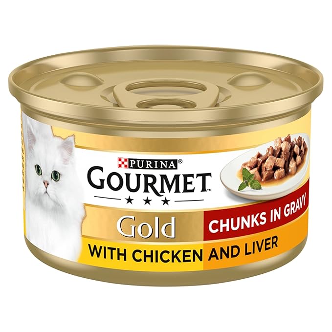 Gourmet Gold Chicken & Liver in Gravy 12 x 85g 1020g