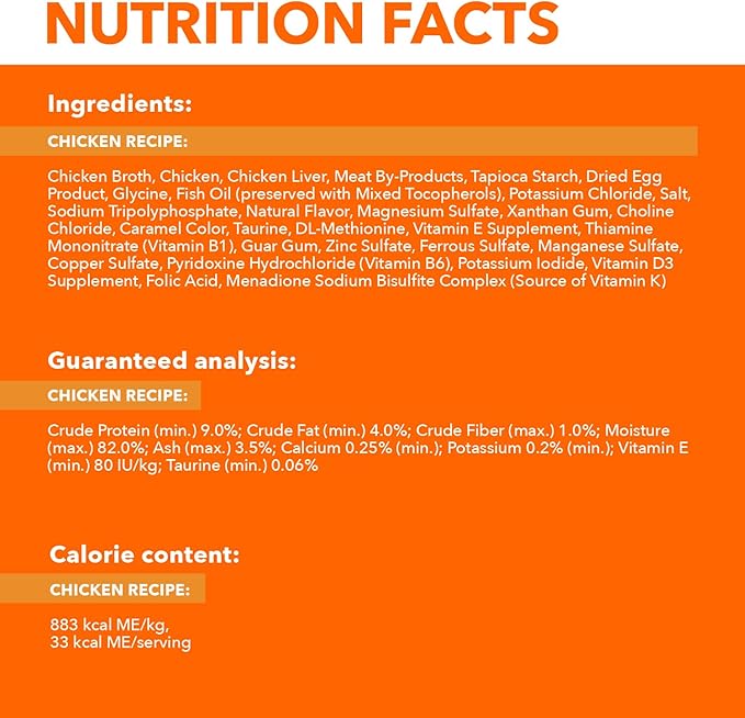 IAMS Perfect Portions Healthy Adult Wet Cat Food Cuts in Gravy, Chicken Recipe, 2.6 oz. Easy Peel Twin-Package Trays (, 48 Servings), 24 Count (Pack of 2)