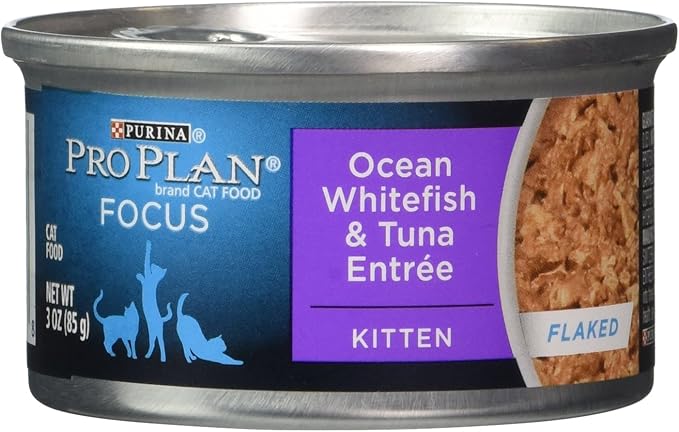 Purina Pro Plan Canned Kitten Ocean Whitefish And Tuna Food, 3 Oz.