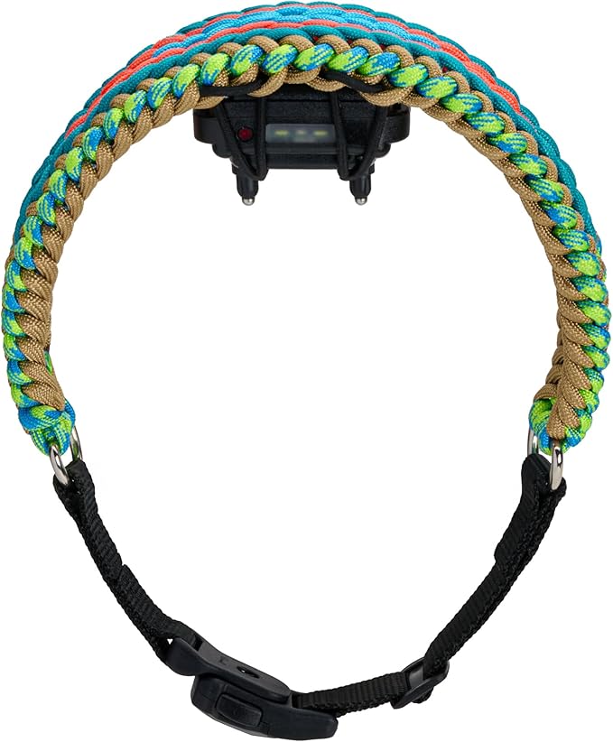 E-Collar Cover - for Large Dogs with 22-25" Neck Size - Adjustable Nylon Cord, Quick Release Buckle, Heavy Duty Loop Strap Compatible with Dogtra, Educator, SportDog, Garmin, Bousnic, Jugbow (Baja)