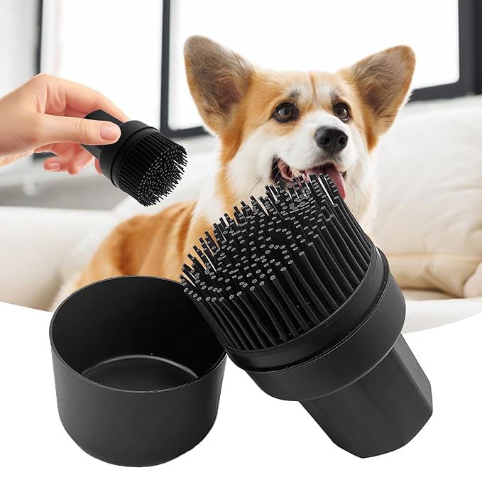 Cat Shedding Brush | Ergonomic Non-slip Grooming | Small Dog Hair Remover Shedding Brush - for Home Indoor Long Short Thick Puppy Kitten Maintenance Care