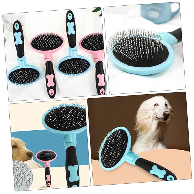 Happyyami Pet Massage Comb for Dogs and Cats Lint Brush Grooming Tool Pet Supplies Fine Craftsmanship
