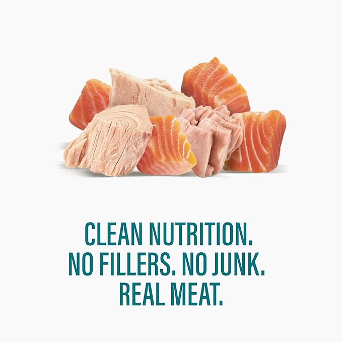Chewer´S Joy - Wet Cat Food - Variety Pack – 3 Flavors: Tuna & Salmon, Tuna & Chicken, Tuna & Turkey – Natural Pâté – High Protein – Grain Free – Rich in omega-3s for Skin Health - 24 Cans (3 oz)