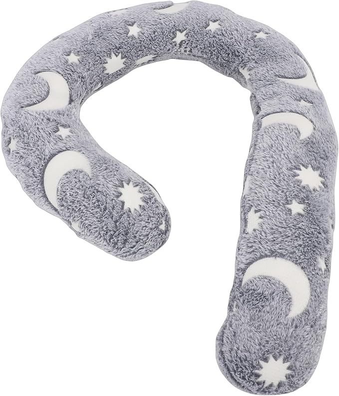 Zerodis Dog Neck Pillow C Shaped Orthopedic Support Soft PP Cotton Pet Bed for Cats and Small Dogs Ideal for Better Sleep Pain Relief and Travel Dog Daily Supplies