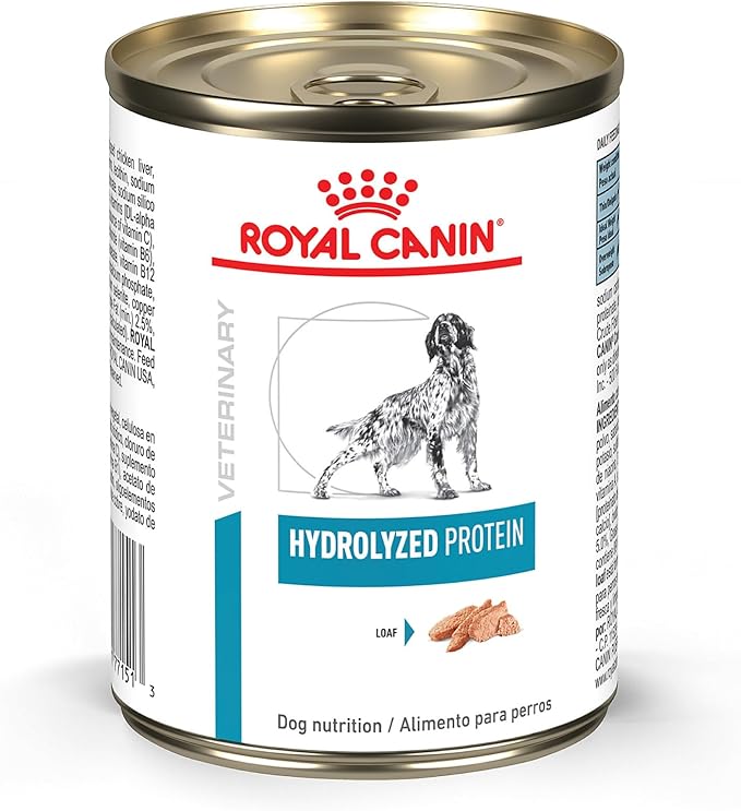 Royal Canin Veterinary Diet Canine Hydrolyzed Protein Adult Loaf Dog Food, 13.7 oz (Pack of 24)