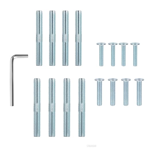 17PCS Cat Scratching Post Replacement Screws, Cat Tree Replacement Parts with Allen Wrench M10 & M8 Scratching Post Replacement Threaded Bolts & Screws
