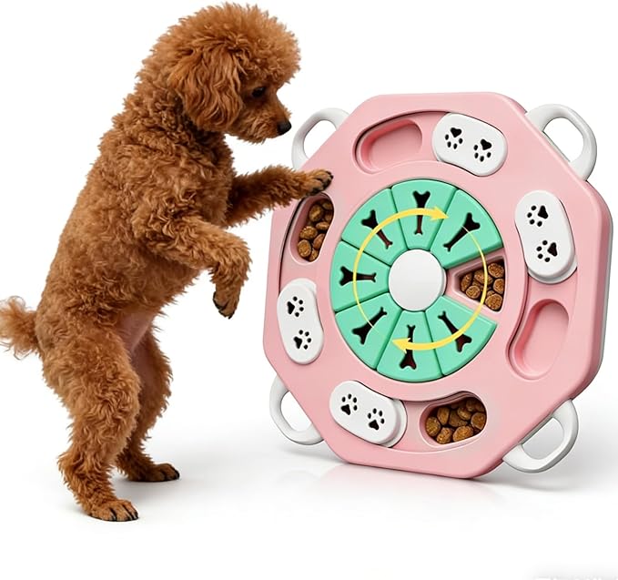 Dog Puzzle Toy Training Boredom Interactive Feeding Slow Food Tray Pet Feeding Supply