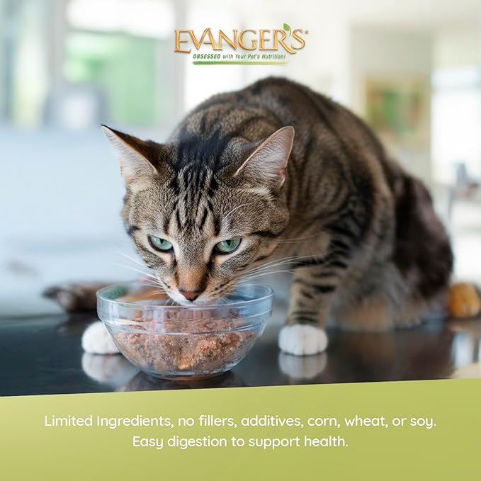 Evanger's Heritage Classics Goin’ Fishin’ Dinner for Cats – 24 Count, 5.5 oz Each – Ocean Fish & Meat Blend in Traditional Loaf Style – Wet Cat Food with Limited Ingredients for Sensitive Digestion