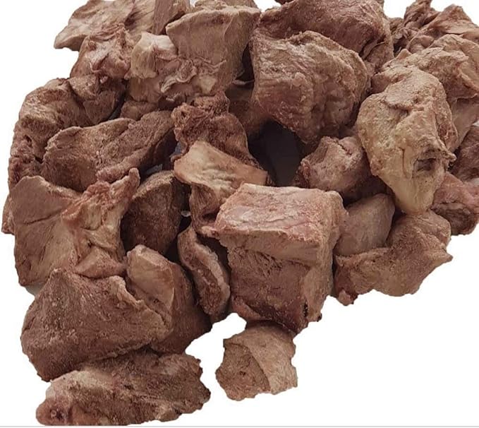 All-Natural Treat for Dogs & Cats, Single Ingredient, Picky Eaters, Grain & Gluten Free, Freeze Dried Chicken Hearts, Liver & Gizzards, No Preservatives, Made in USA