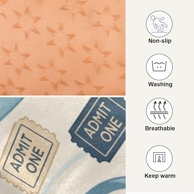 Dog Bed for Crate Washable Pet Sleep Pad, Dogs Kennel Mat with Non-Slip Bottom, Soft Fluffy Supplies Pet for Dogs and Cats (24x18 inch)