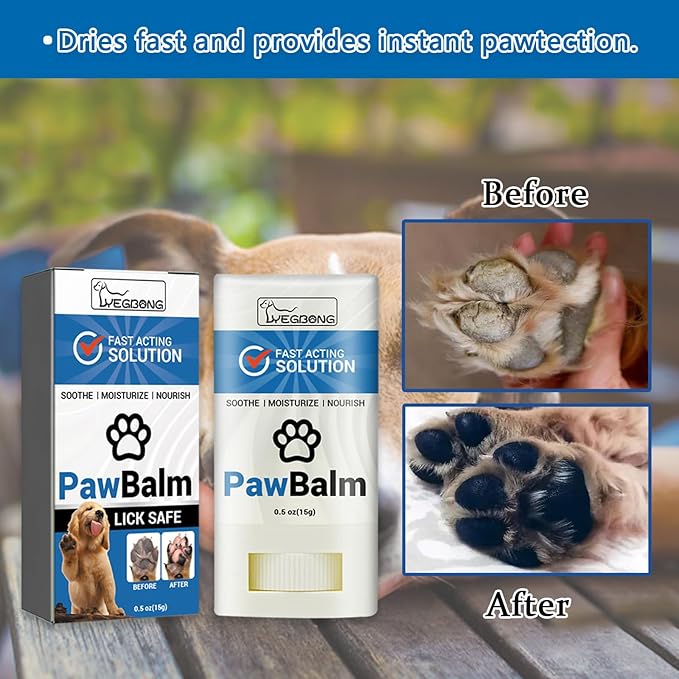 Paw Balm Protectant Cream for Moisturize Pet Paws (Dogs)