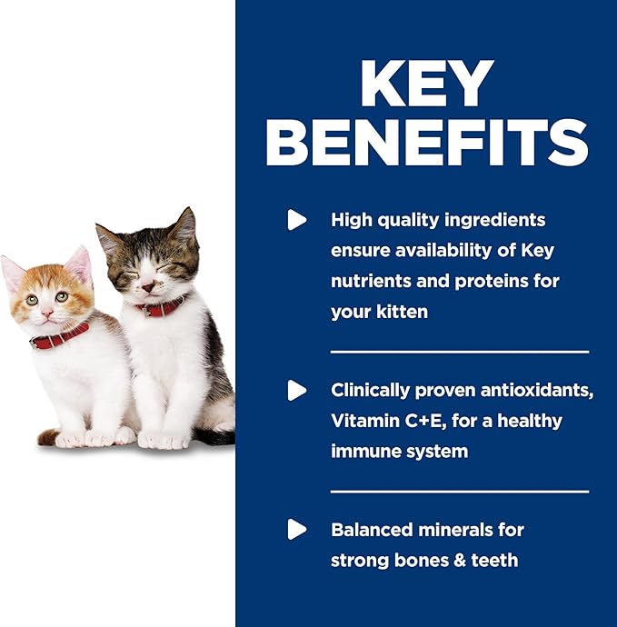 Hill's Science Diet Kitten, Kitten Premium Nutrition, Wet Cat Food, Salmon Minced, 5.5 oz Can, Case of 24