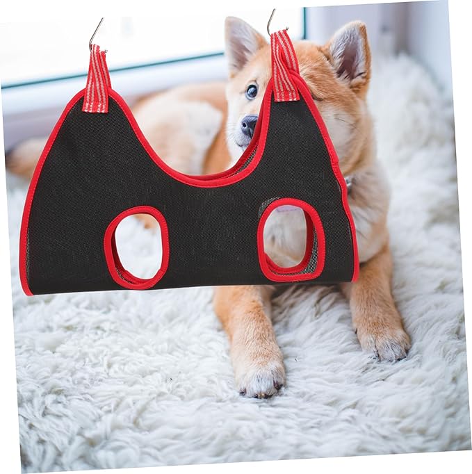 1 Set Pet Grooming Sling for Cats Dogs Grooming Hammock for Nail Trimming Easy to Washable for Pets Accessories Random Color