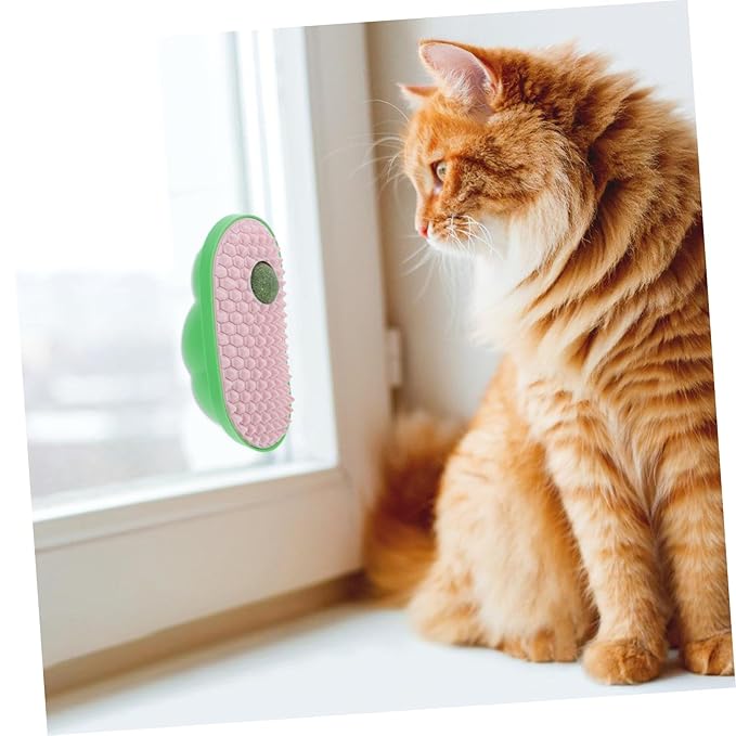 ibasenice Cat Scratching Toy Wall Scratcher Indoor Cat Grooming Tool Pet Massaging Comb