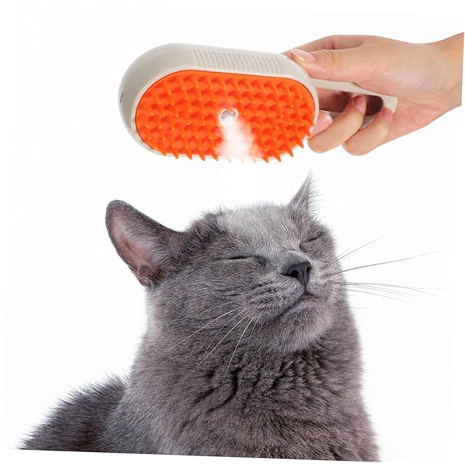 Mikikit Cat Grooming Brush Pet Hair Remover Comb for Dogs Cats Portable Massager Brush