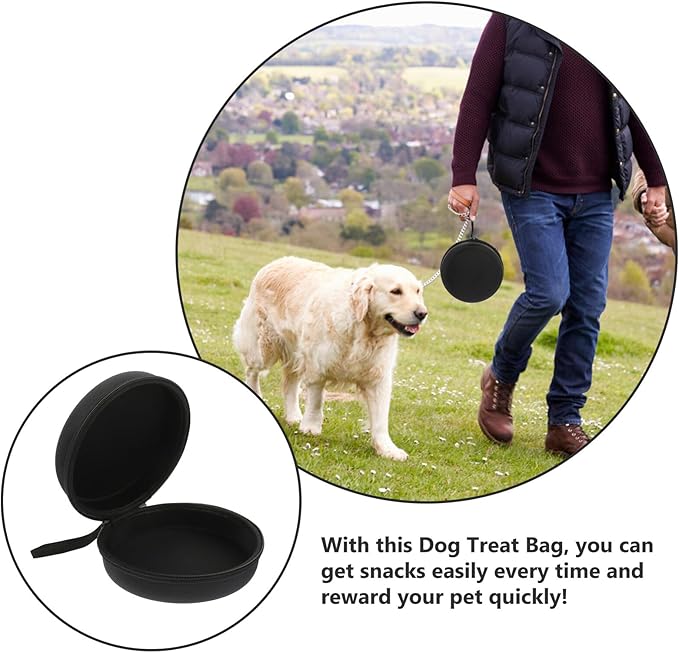 Dog Training Treats Bag Portable Reusable Oxford Cloth Snack Pouch 20x20x8cm Outdoor Walking Pet Supplies for Dogs and Cats