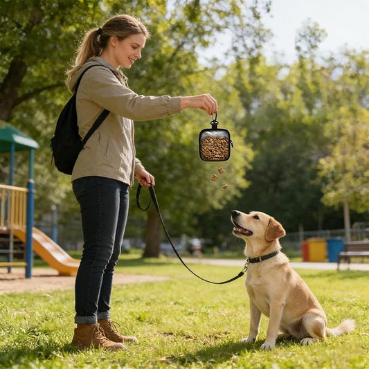 Treat Bag for Dog Training,Portable Storage Pet Supplies,Dog Treat Waist Pouches for Training | for Walking Outdoor Camping Travel Vacation Hiking Adventure