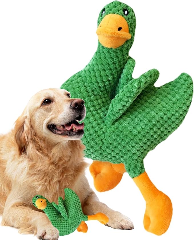 Plush Dog Toys - Soothing Plush Toys with Squeak and Soft Stuffing | Indoor Canine Teething Chew Toys,For Small Medium Large Breed Puppies Home