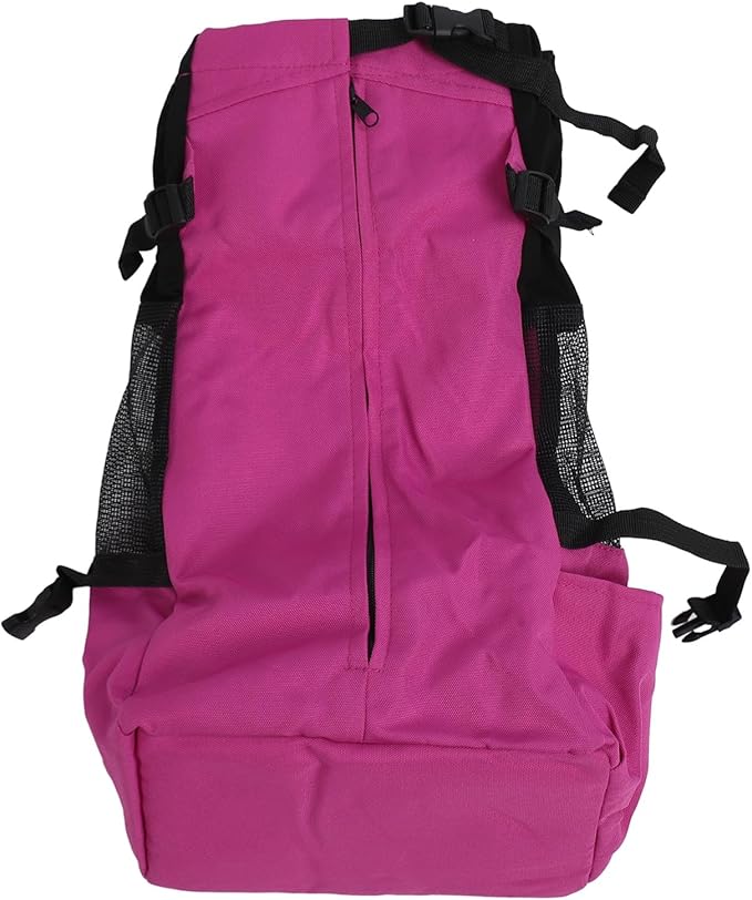 Zerodis Pet Carrier Backpack Front Back with Ventilated Mesh Hands Free for Travel Outdoor Hiking Cycling Cat Dog Supplies (Purple)