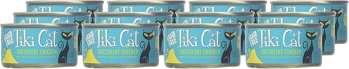 Tiki Cat & Tiki Dog 12/2.8 oz Luau Chicken-Puka Puka Cat Food, One Size