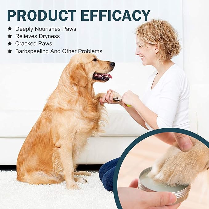 Paw Balm Protectant Cream for Moisturize Pet Paws (for Dogs and Cats)