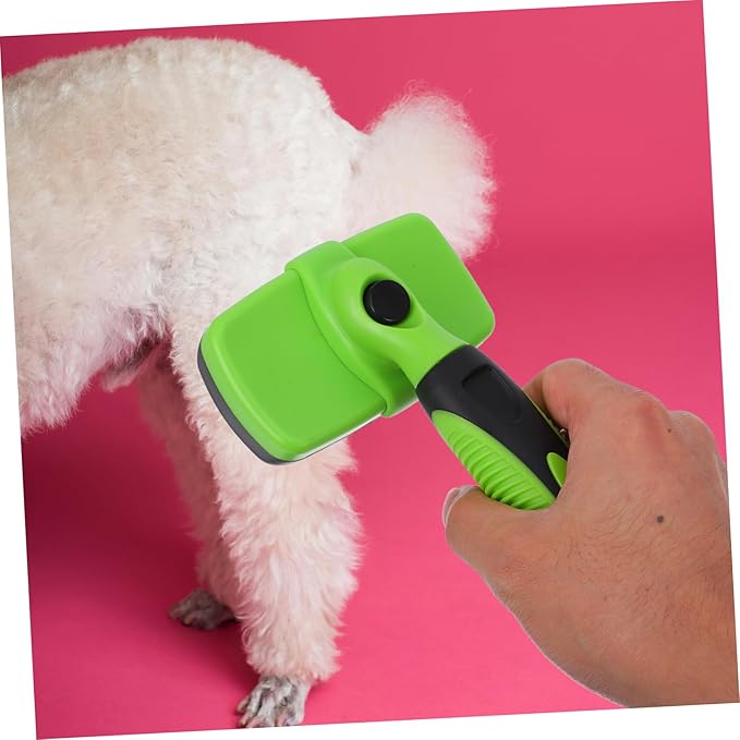 Yardwe Self- Pet Grooming Brush for Dogs and Cats Dog Brush for Shedding Pet Hair Comb